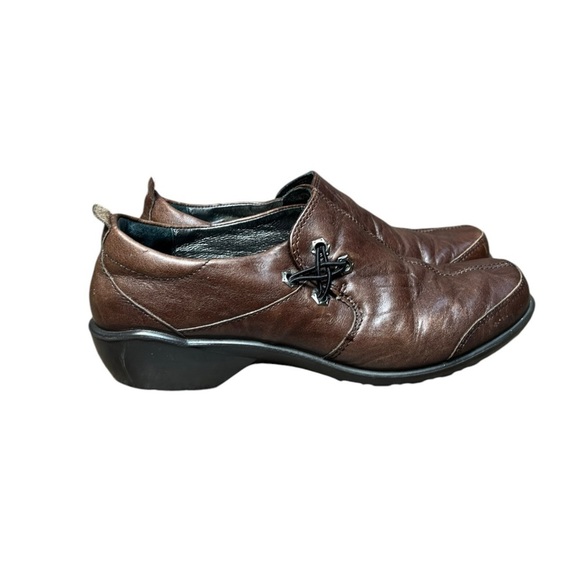 🌻Romika 'City Light 45' Distressed Burgundy Comfort Loafers Women's Size 37 - Picture 3 of 12